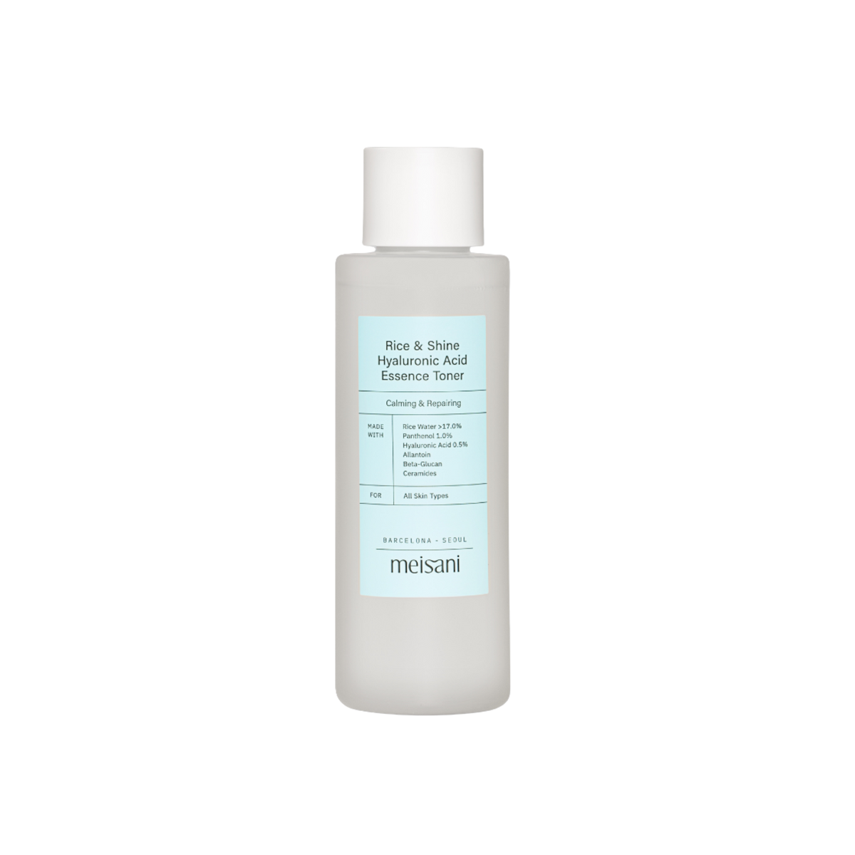 Rice & Shine Hyaluronic Acid Essence Toner de Meisani