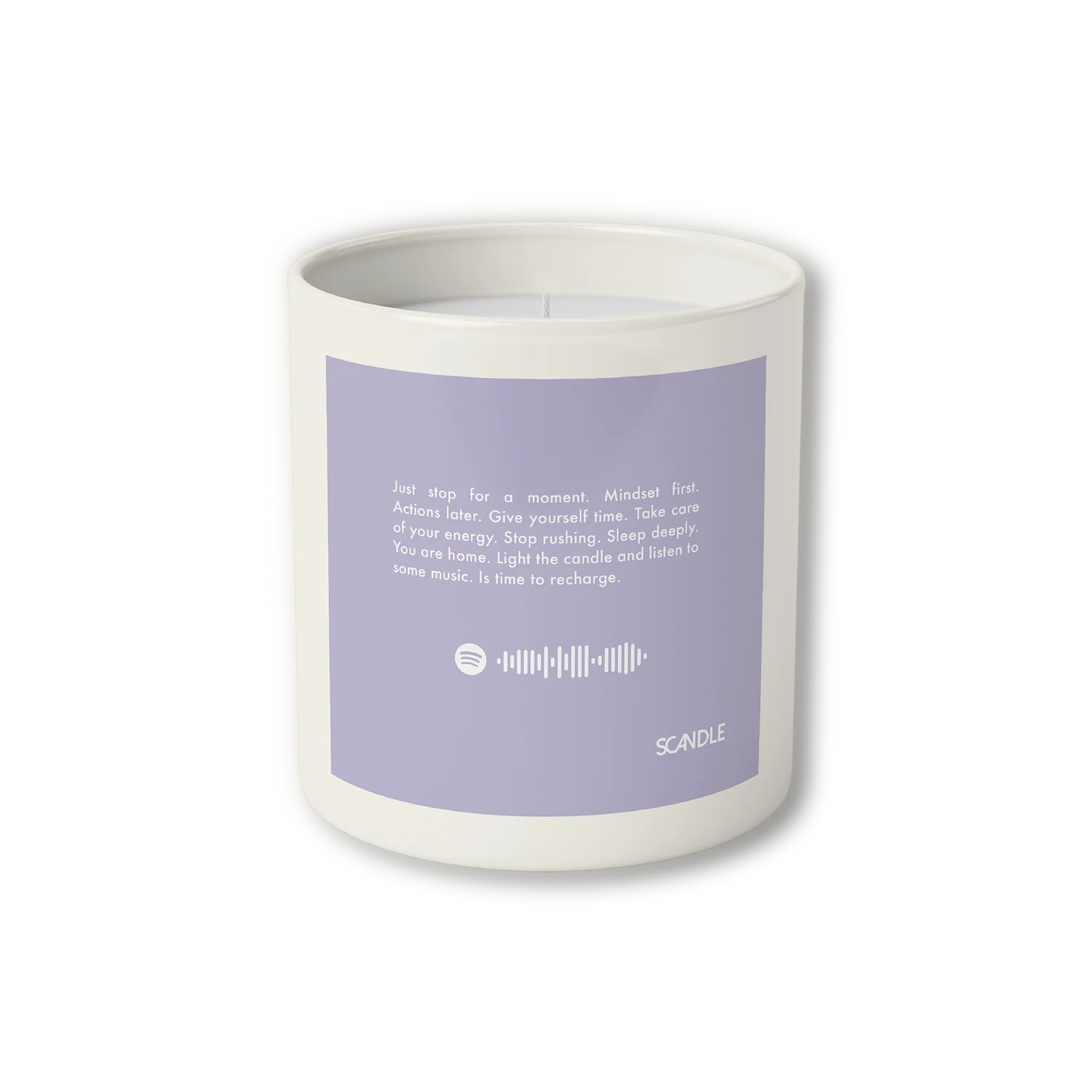 Vela Aromática "A pause to Relax & Recharge" Scandle