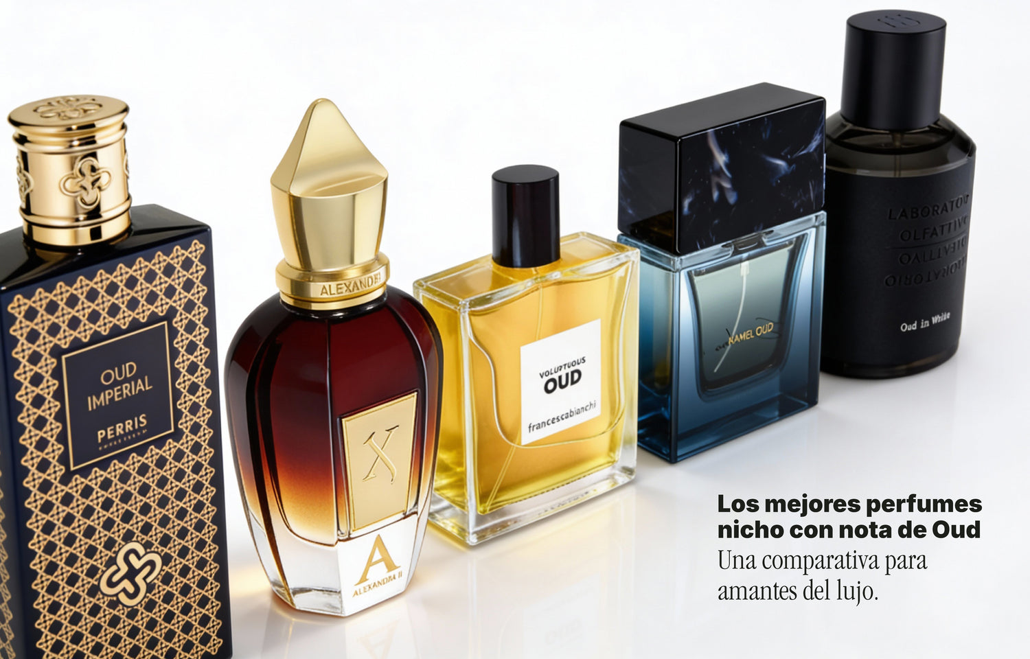 Los mejores perfumes nicho con nota de Oud: Una comparativa para amantes del lujo