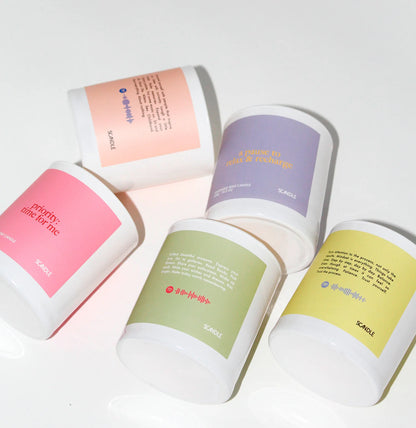 Vela Aromática "A pause to Relax &amp; Recharge" Scandle