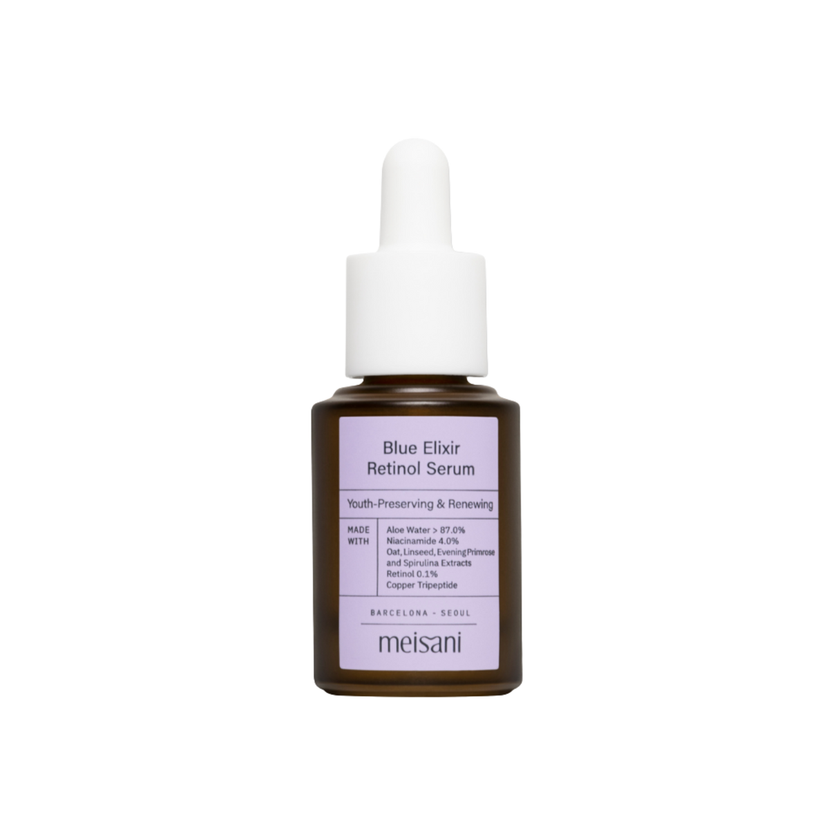 Blue Elixir Retinol Serum de Meisani