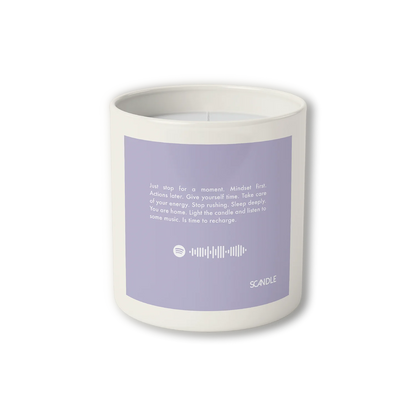 Vela Aromática "A pause to Relax &amp; Recharge" Scandle
