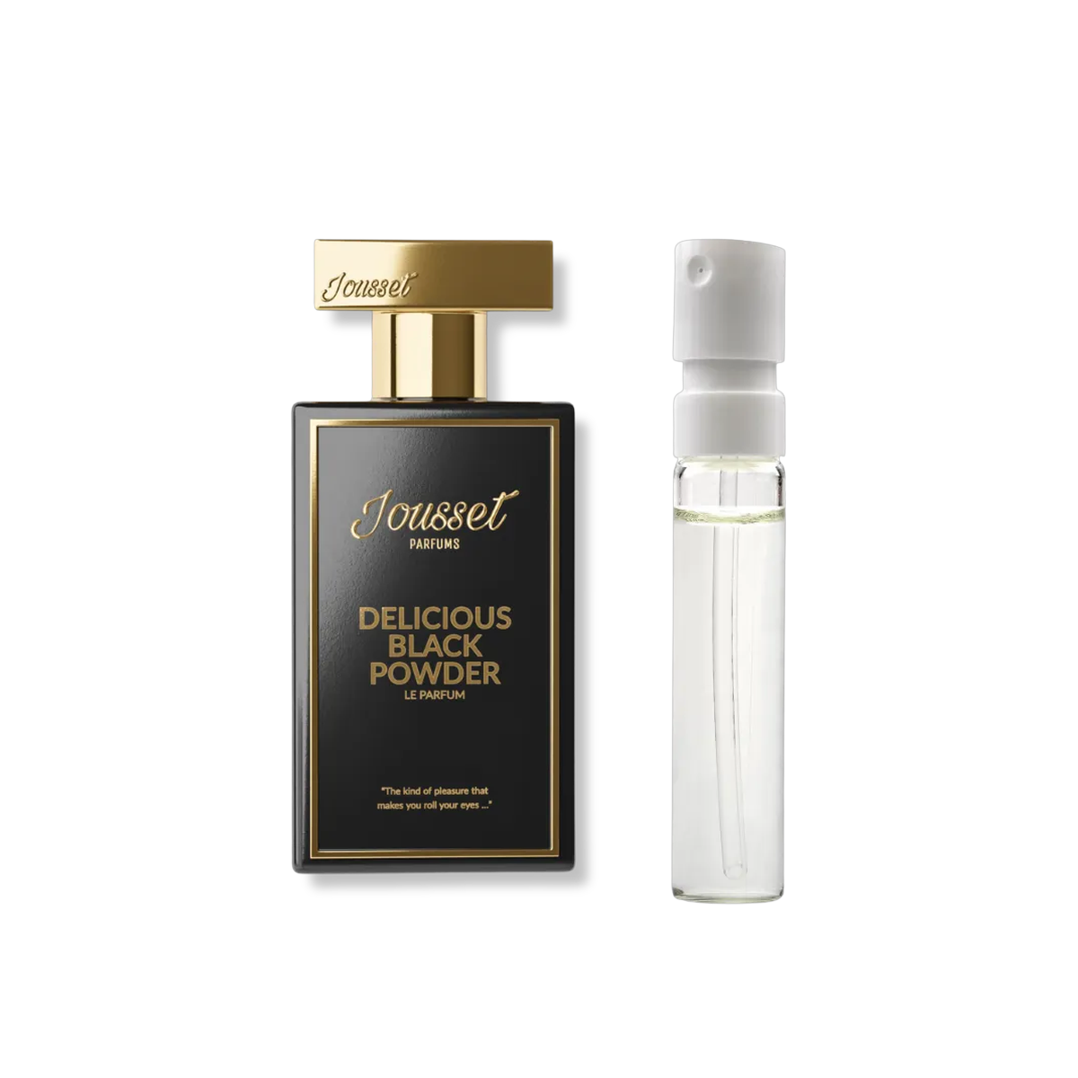 Jousset Parfums - Delicious Black Powder - muestra