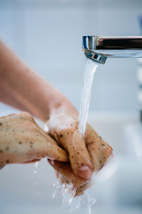 Raw Coffee Hand Scrub + Wash Grums